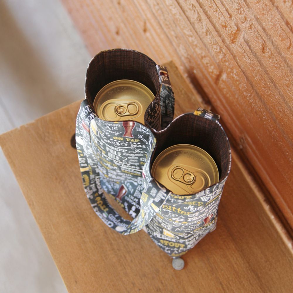 Double Beer or Wine Bag PDF Sewing Pattern
