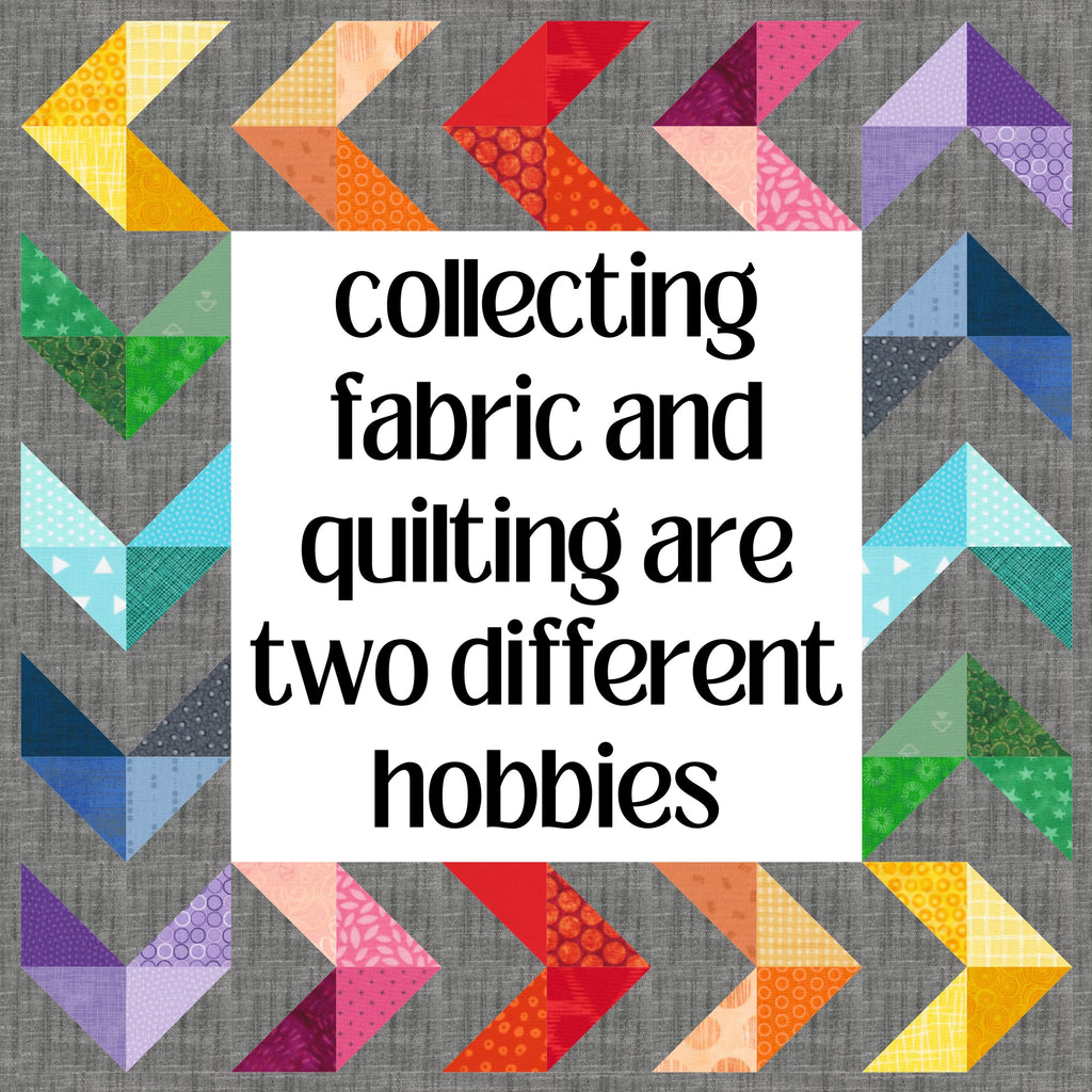 Collecting Fabric Quilt Pattern and Fabric Panel