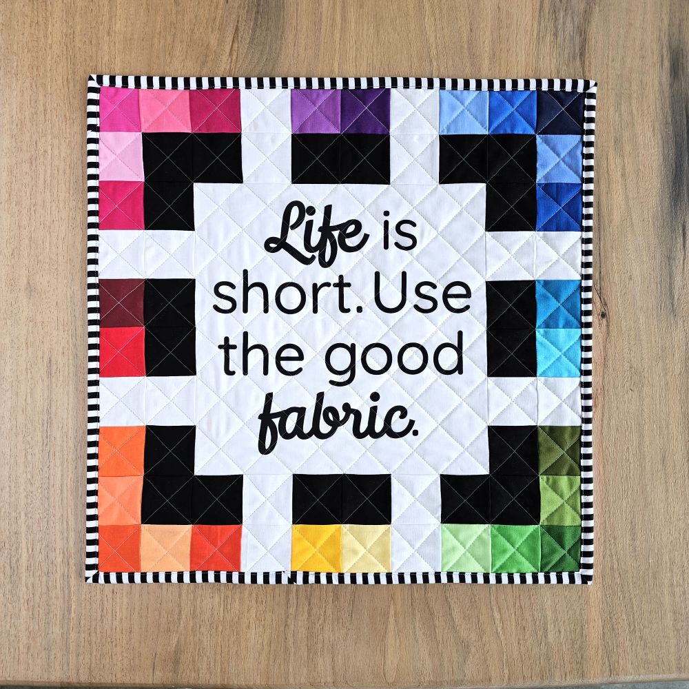 Good Fabric Quilt Pattern and Fabric Panel