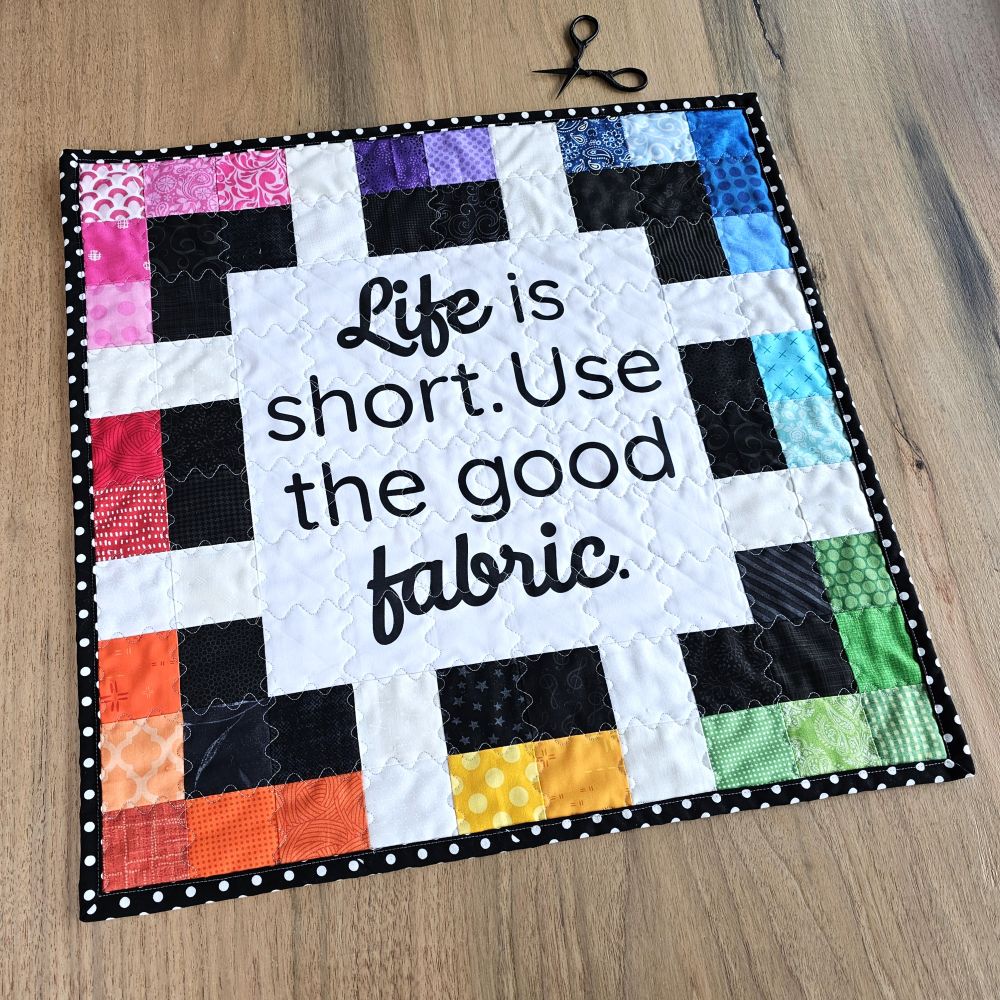 Good Fabric Quilt Pattern and Fabric Panel