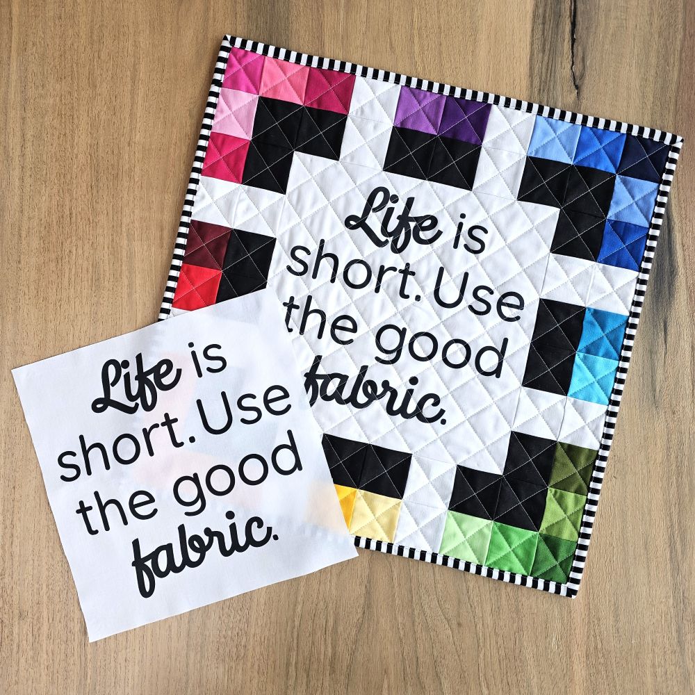 Good Fabric Quilt Pattern and Fabric Panel