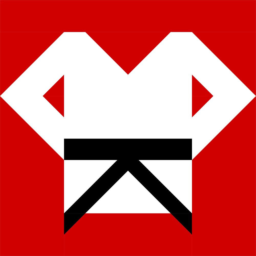 Karate Gi Quilt Block PDF Sewing Pattern