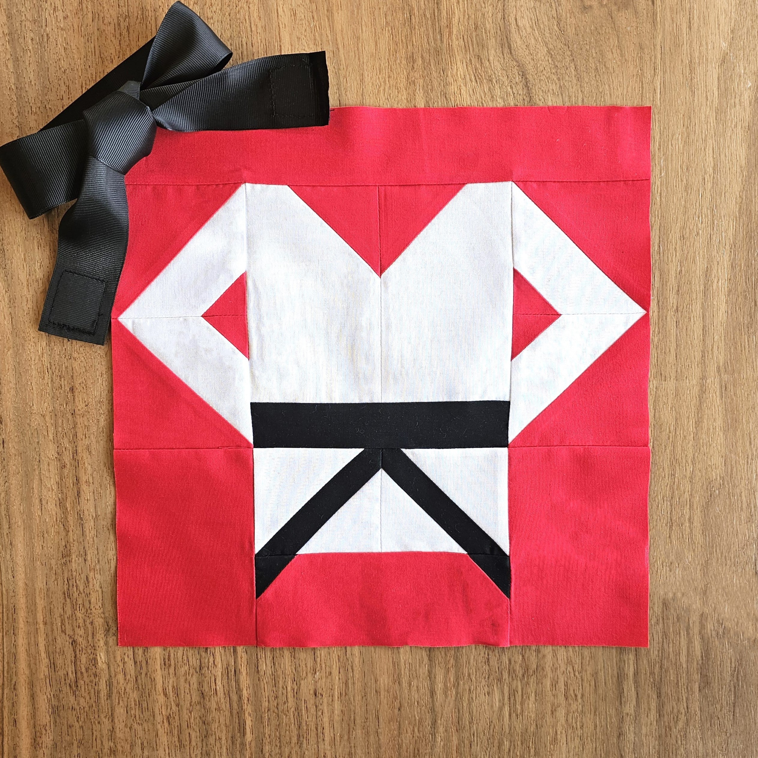 Karate Gi Quilt Block PDF Sewing Pattern
