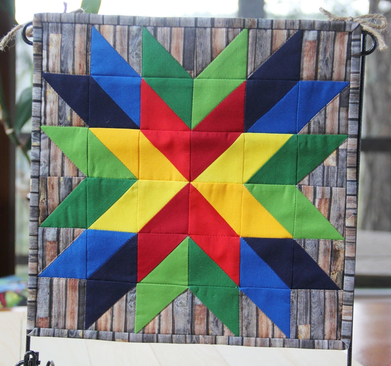 Mini Barn Star Quilt PDF Sewing Pattern