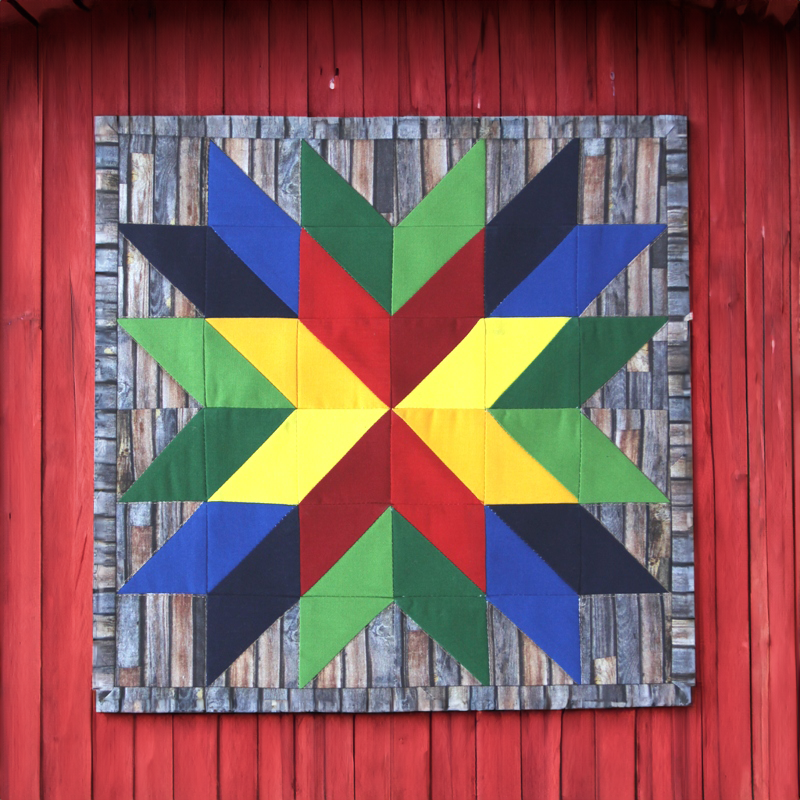 Mini Barn Star Quilt PDF Sewing Pattern