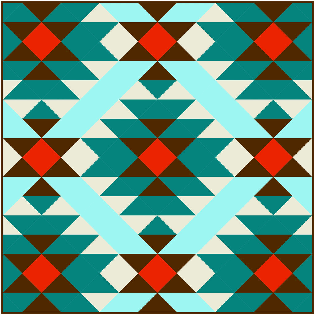 Desert Chill Quilt PDF Sewing Pattern
