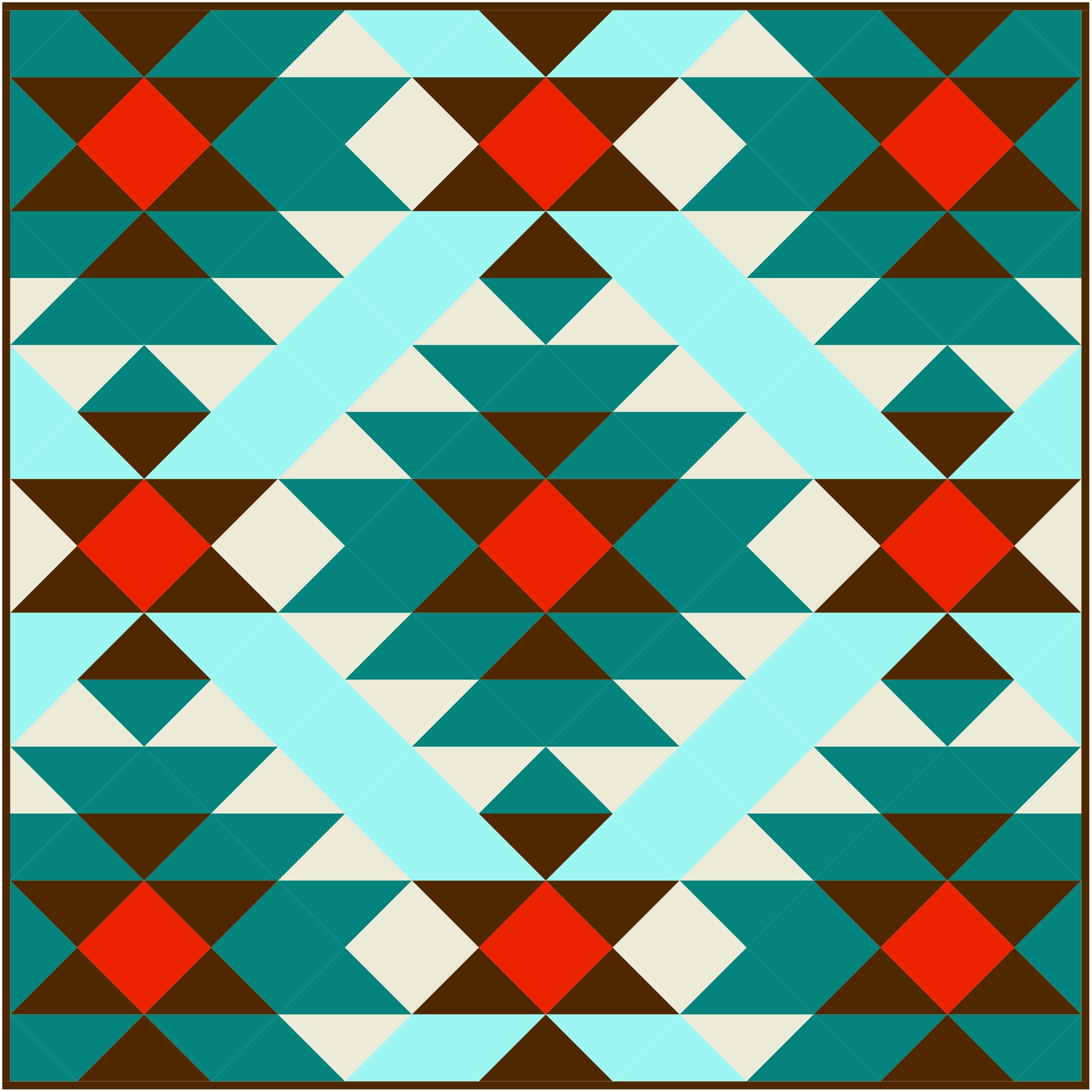 Desert Chill Quilt PDF Sewing Pattern