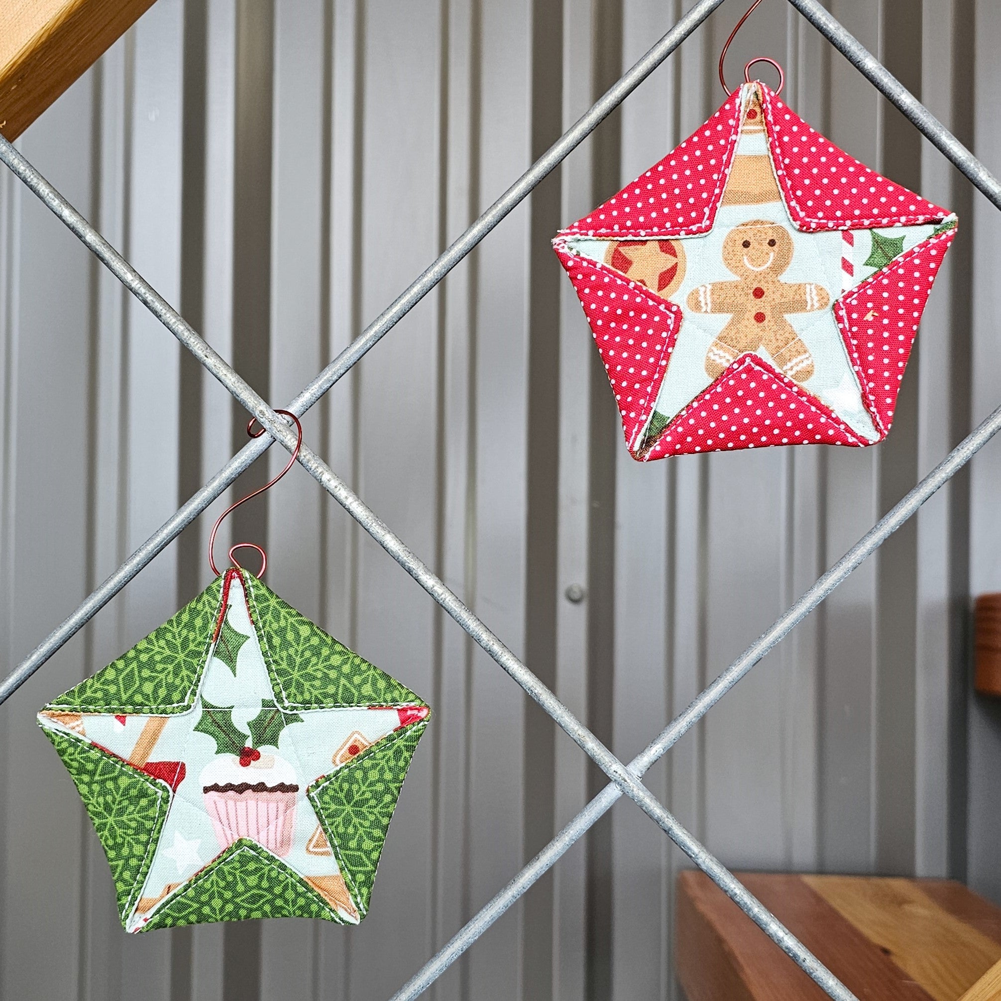 Pentagon Star Ornament PDF Sewing Pattern