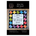 Sew, Pin, Rip, Shop Quilt Pattern and Fabric Panel