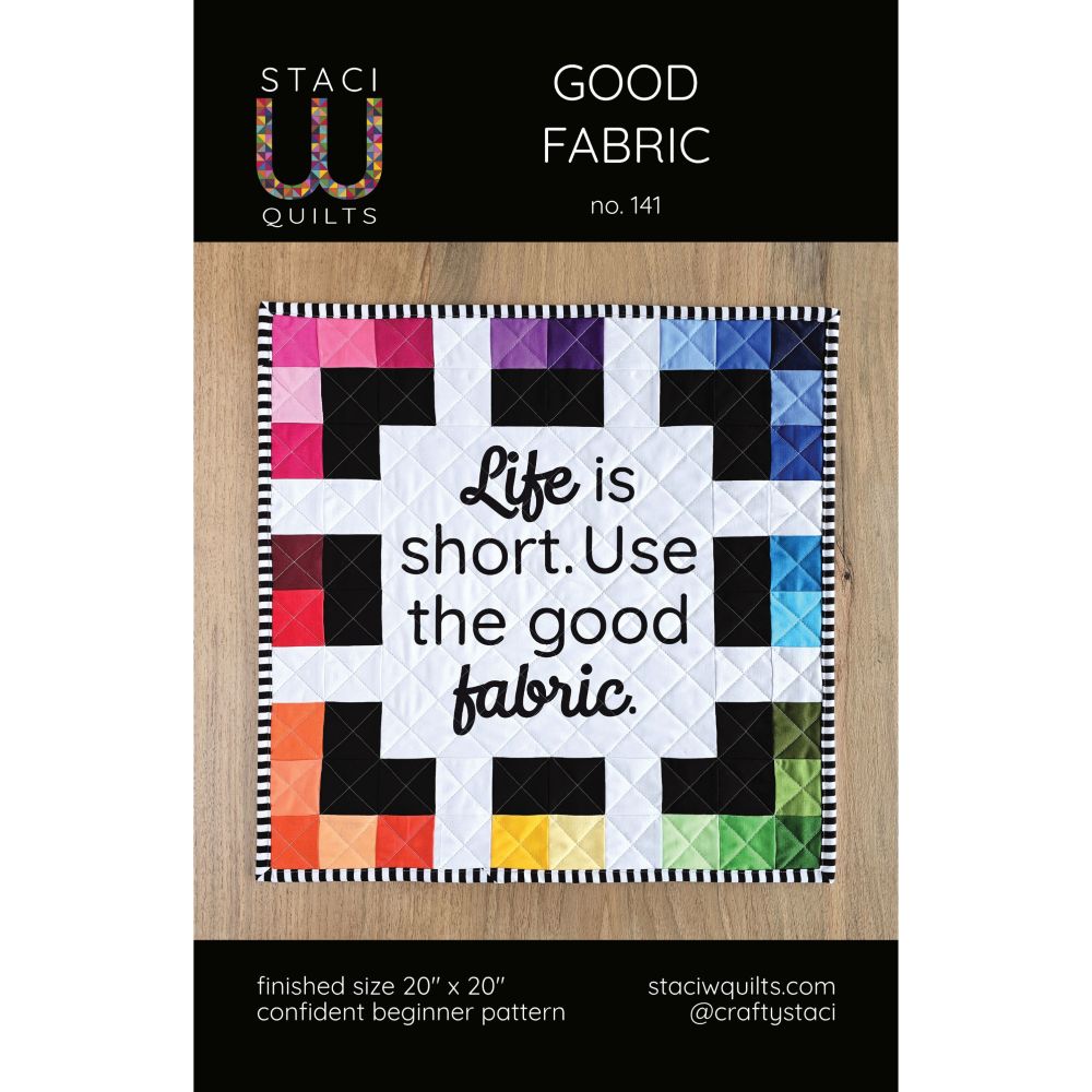 Good Fabric Quilt Pattern and Fabric Panel