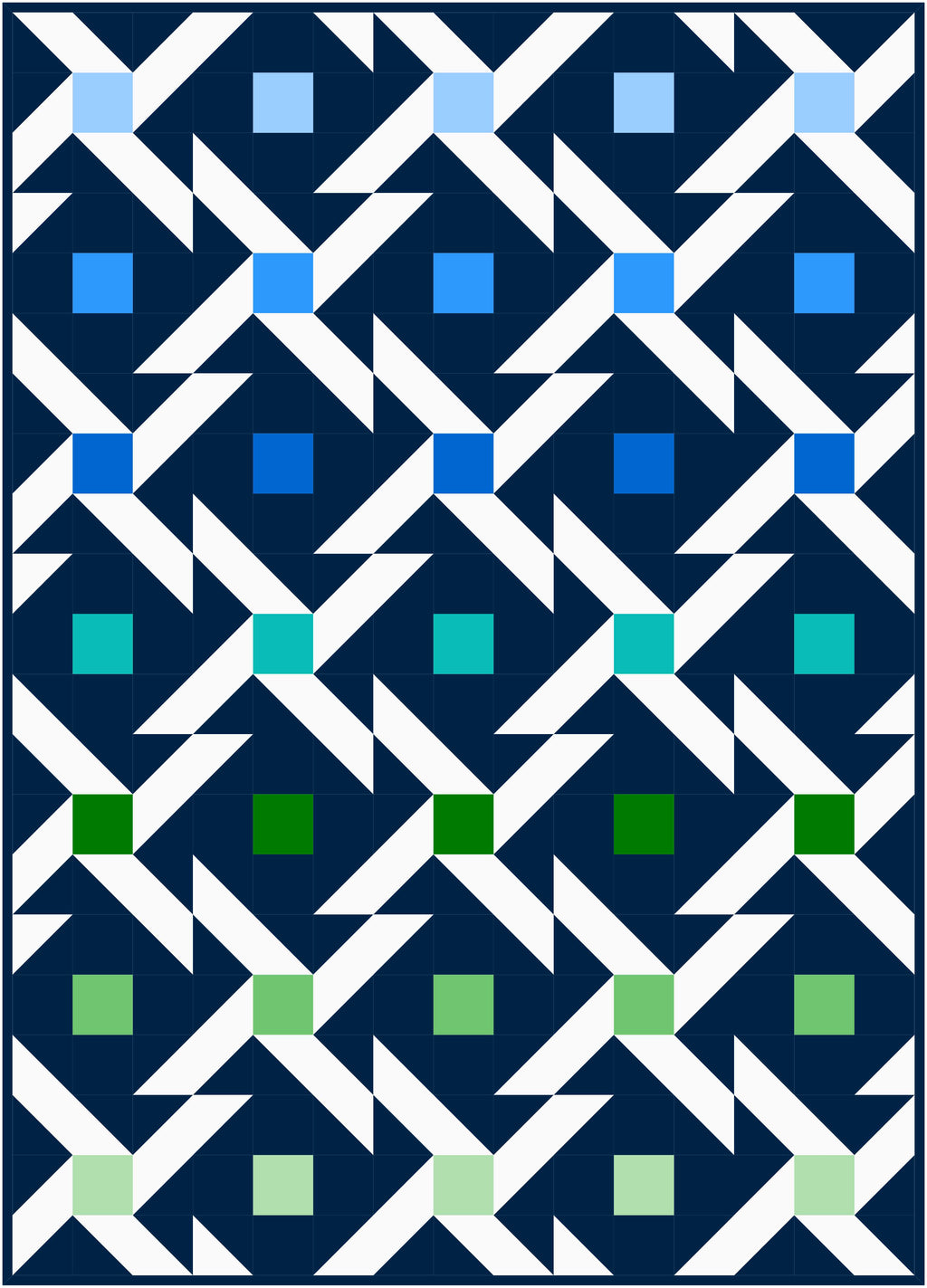 Pivoting Quilt Pattern