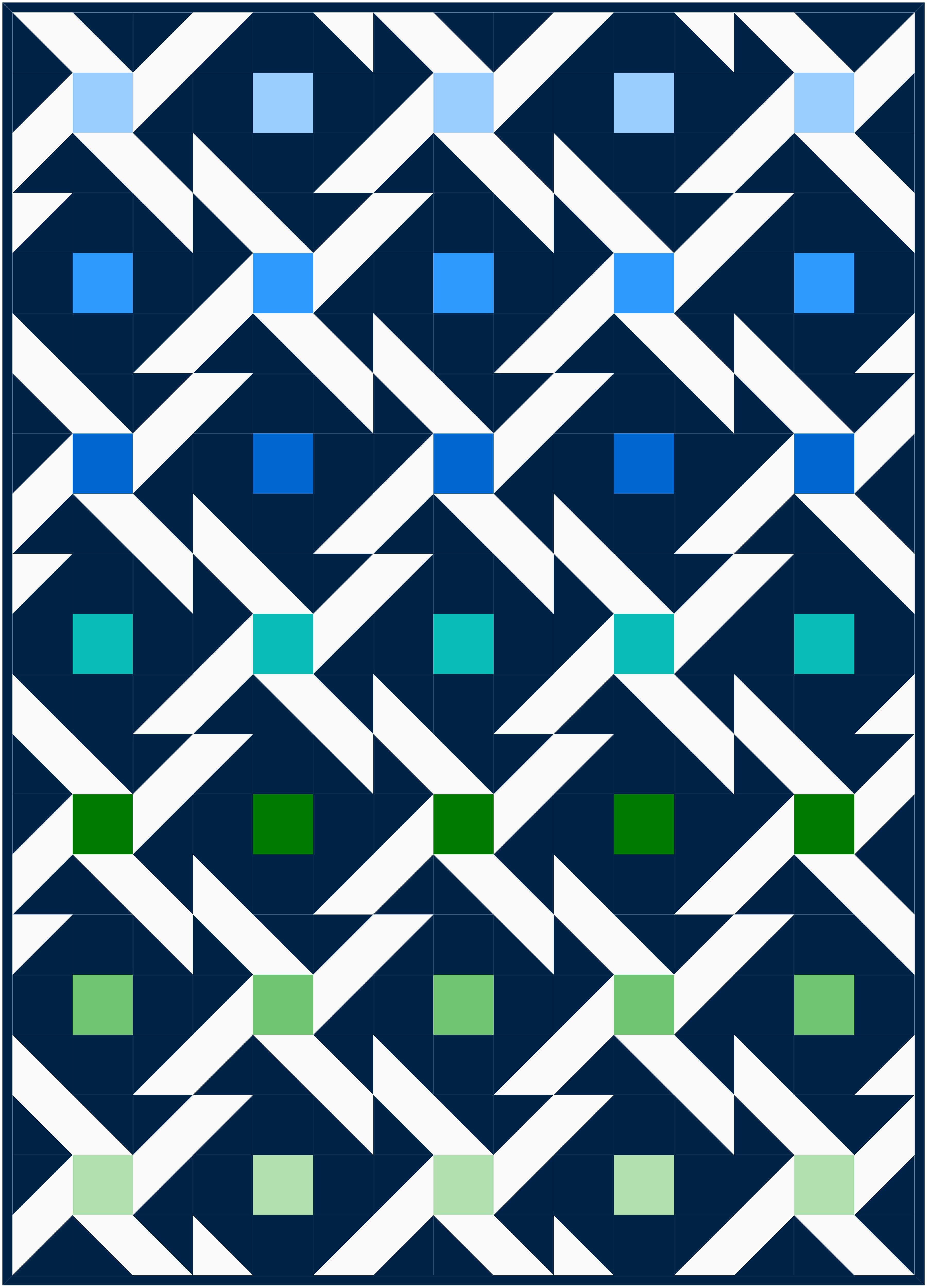 Pivoting Quilt Pattern