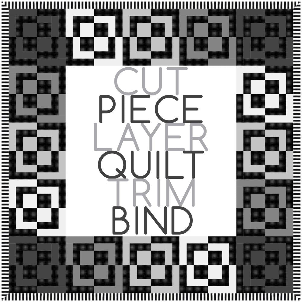 Cut to Bind Quilt Pattern and Fabric Panel