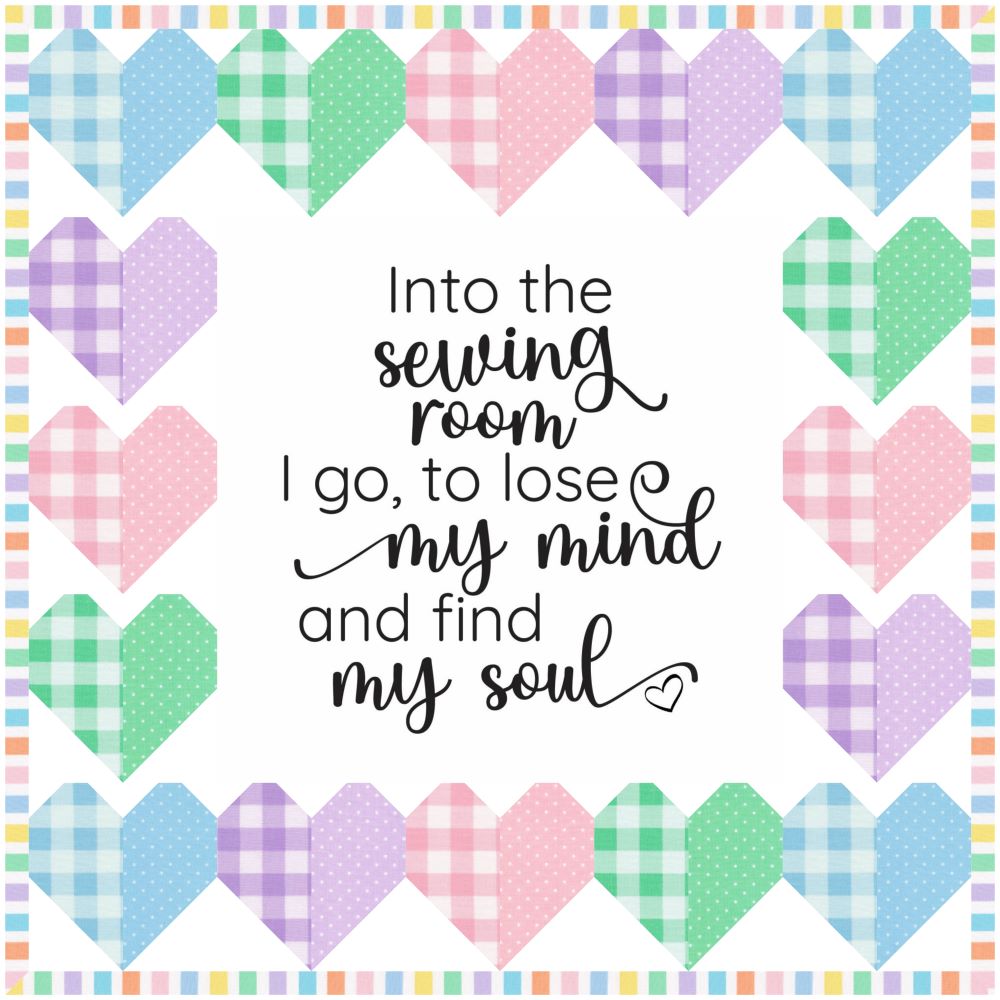 Into the Sewing Room Quilt Pattern and Fabric Panel