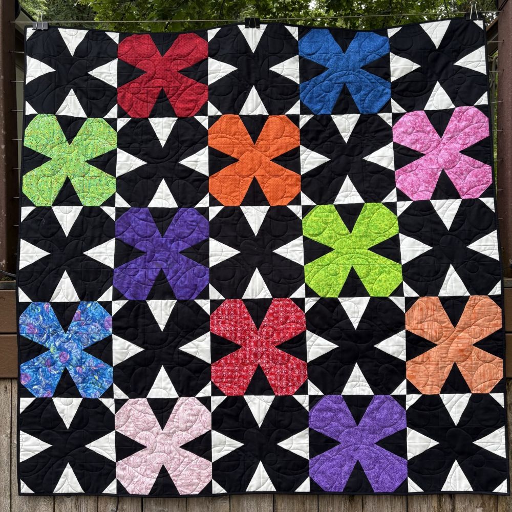 Wild Wallflowers Quilt Pattern