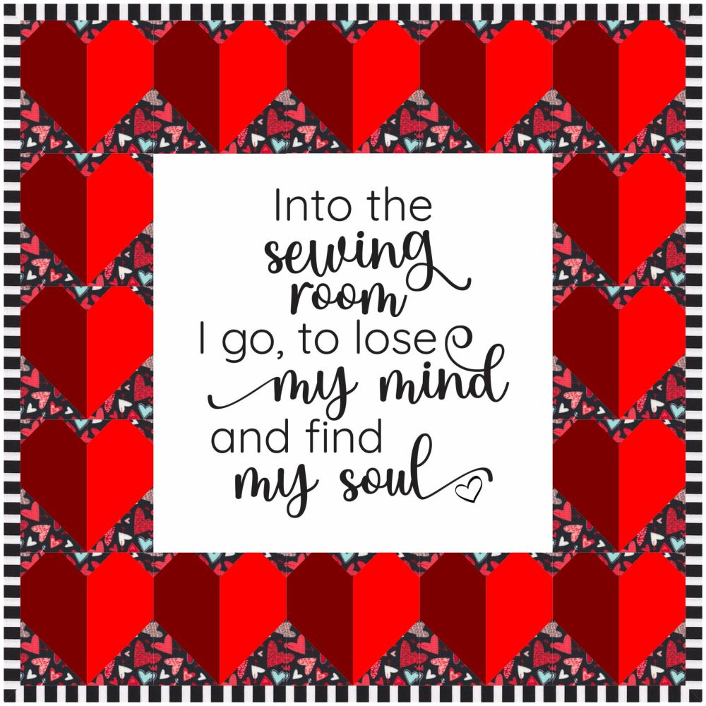 Into the Sewing Room Quilt Pattern and Fabric Panel