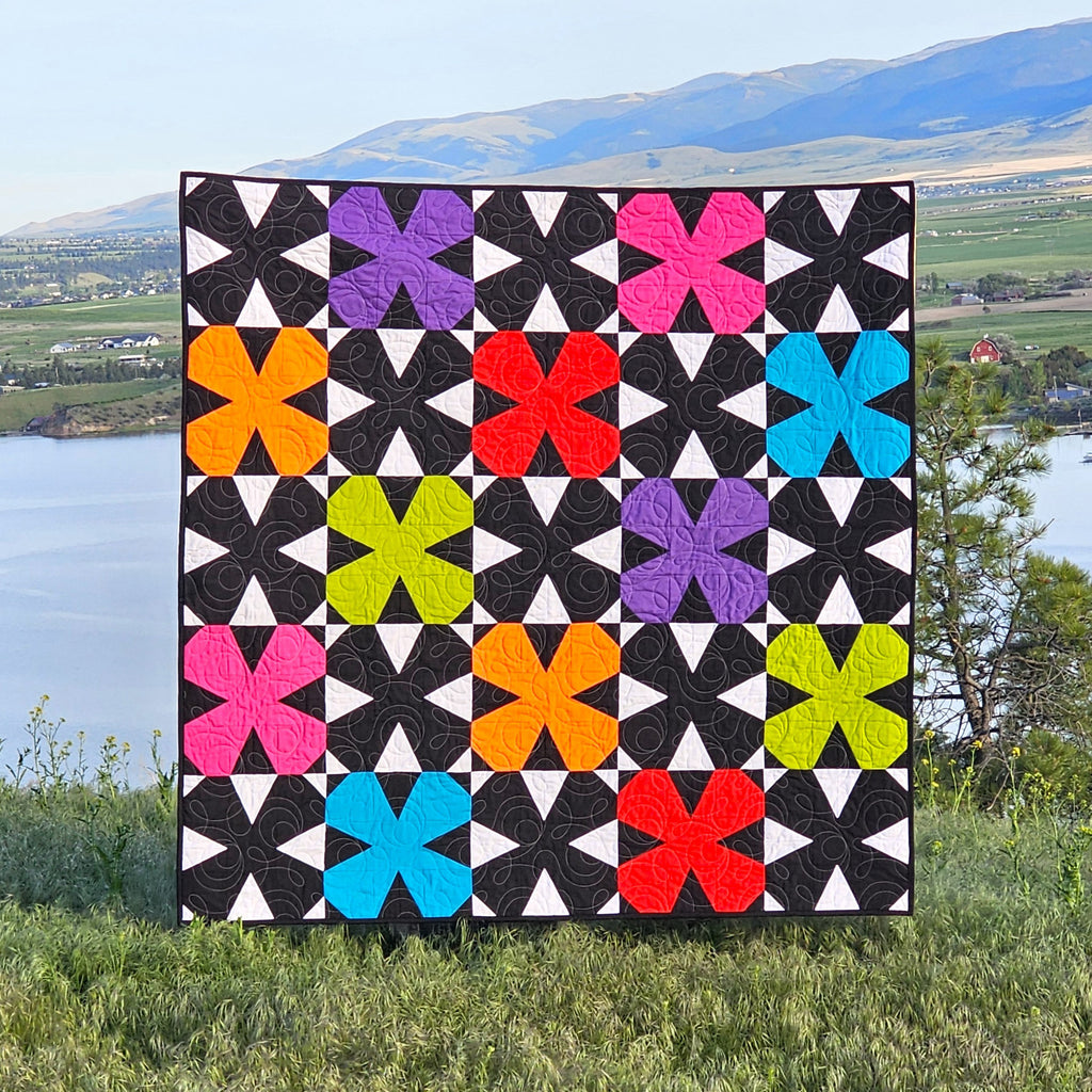 Wild Wallflowers Quilt Pattern
