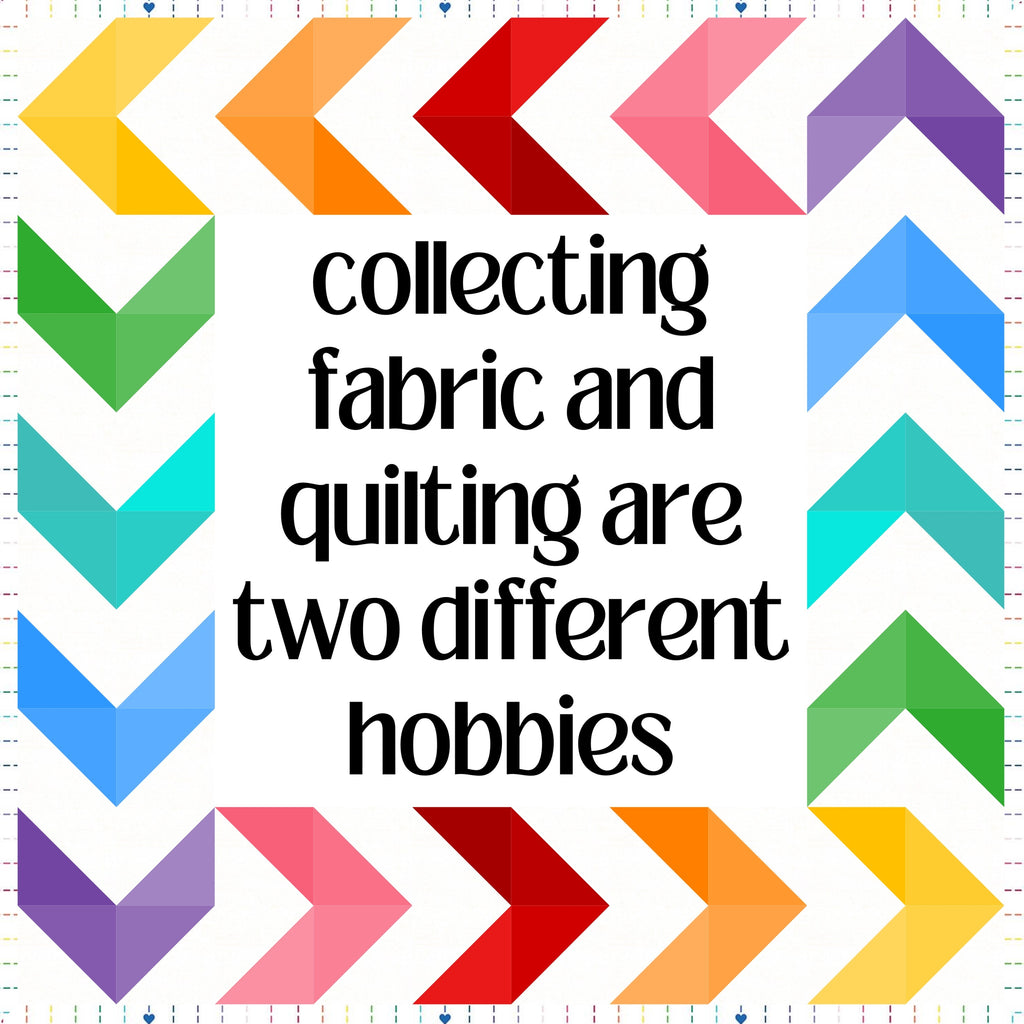 Collecting Fabric Quilt Pattern and Fabric Panel