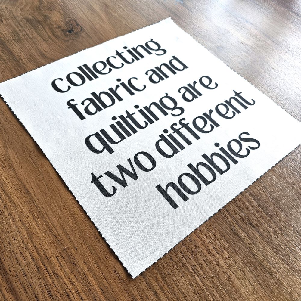 Collecting Fabric Fabric Panel