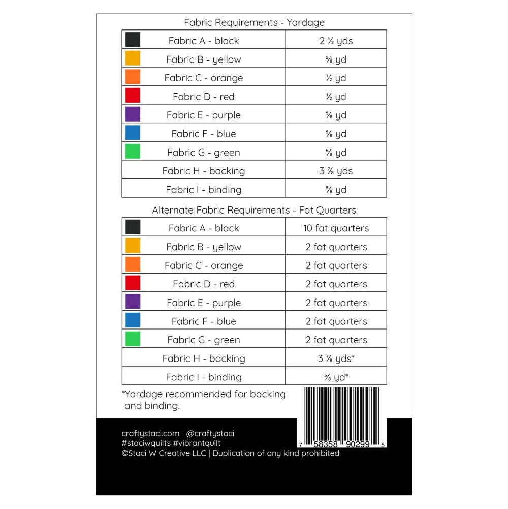 Vibrant Quilt Pattern