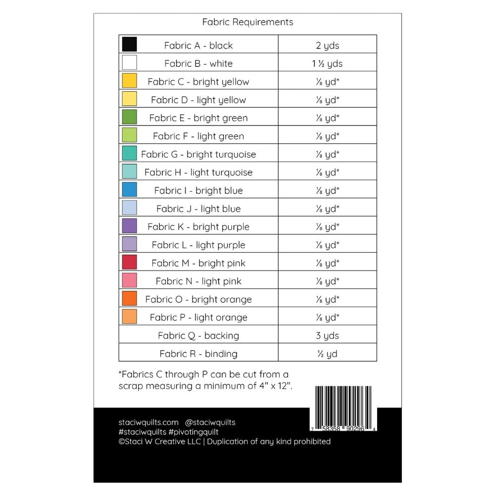 Pivoting Quilt Pattern